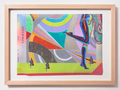 The Chicks on Speed, The Coke Delauney Section, 2014, Digital Print, 77 x 107 cm, framed, Edition of 5, Photo: setform.de, 
