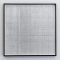 Fiene Scharp, Untitled, 2014, Graphite on paper (transfer drawing), 40 x 40 cm ungerahmt (43 x 43 cm gerahmt), Photo: setform.de, 