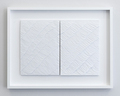 IGNACIO URIARTE, Plus-Minus-Bloc, 2015, Décollage, 2 Blocs, je 29,7 x 21 cm, Photo: setform.de, 