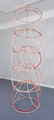 Alice Musiol, Körper, 2015, Wood, paint, 322 x 90 x 90 cm (26 wooden rings), Photo: setform.de, 