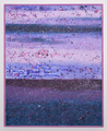 Mary Bauermeister, Untitled, 2015, Casein tempera and phosphorescent paint on canvas, 200 x 160 cm, Photo: setform.de, 