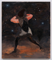Katharina Otto, Runner, 2011, Tempera and oil on wood, 49 x 42 cm, Photo: Marcus Schneider, 