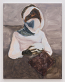 Katharina Otto, Mask, 2011, Oil on wood, 70 x 55 cm, Photo: Marcus Schneider, 