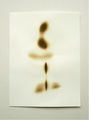 Fernanda Gomes, Untitled, 2009, Ceramic stove top brand on deckle edged paper, 41 x 31 cm, Photo: Archiv, 