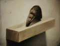 Manuele Cerutti, Un pensiero impronunciato, 2011/2012, Oil on canvas, 35 x 45 cm, Photo: Archive, 