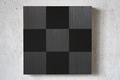 Fiene Scharp, Untitled, 2012, Leads on wood, 18 x 18 cm, Photo: Archive, 