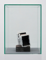 Jakob Mattner, Frozen Camera, 2003, Wax, photobox, 14 x 14 x 10 cm, Photo: Soeren Jonssen / setform.de, 