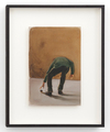 Manuele Cerutti, Fuori, il mattino, 2013, oil on wood, 46 x 37 cm, framed, Photo: Soeren Jonssen, 