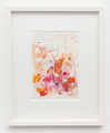Mary Bauermeister, Hommage à John Cage, 1960, Water colour on paper, 53 x 43 cm, framed, Photo: setform.de, 