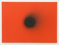 Otto Piene, The Sun is read!, 1966, Oil and soot on canvas, 76,2 x 101,6 cm, Photo: setform.de, 